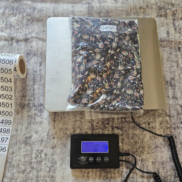 Allison Joy Blouse Womens Med Dark Floral High Neck Boho Top Whimsigoth Cottage - Picture 8 of 8